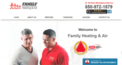 Desktop Screenshot of familyheatingandac.com